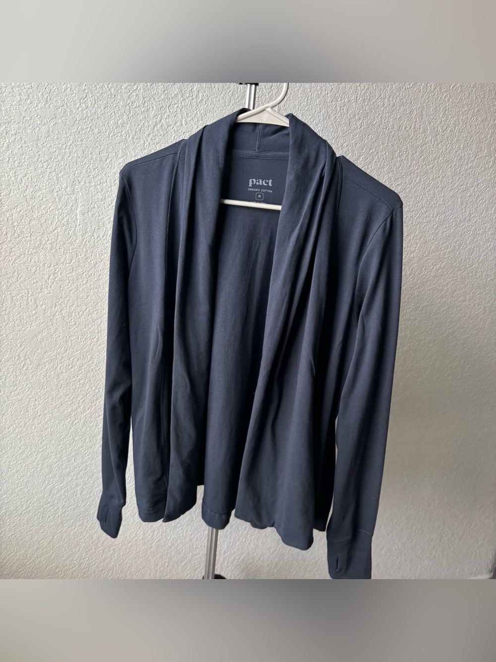 PACT organic cotton cardigan